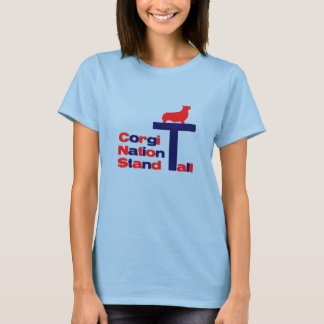 Camiseta Corgi Nation Stand Tall