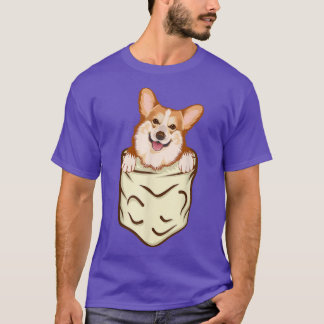 Camiseta Corgi No Bolso, Dons Engraçados De Sobrinho De Cac