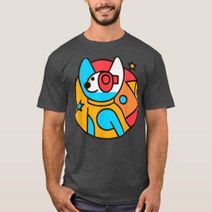 Camiseta Corgi no Espaço Proprietário de Cachorro Pembroke