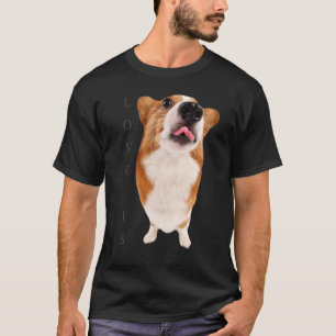 Camiseta Corgi  O Amor É Mãe Pai Cachorrinho Pet Mulheres H