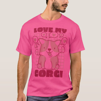 Camiseta Corgi Owner Funny Corgi Tee