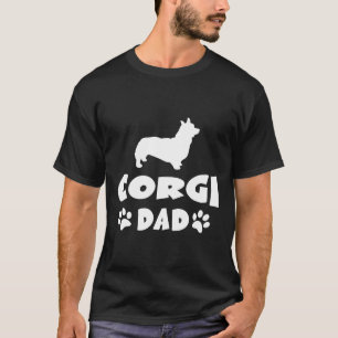 Camiseta Corgi Pai para Homens