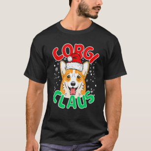 Camiseta Corgi Papai Noel Cachorro Cachorrinho Natal Férias