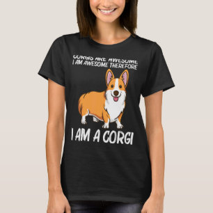 Camiseta Corgi Para Homens Galês Corgi Animal
