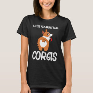 Camiseta Corgi Para Homens Mulheres Animal Cão Cachorro Don