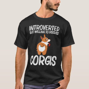 Camiseta Corgi Para Homens Mulheres Animal Cão Cachorro Don