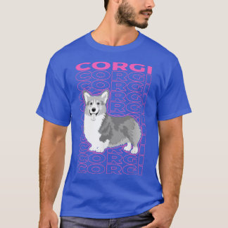 Camiseta Corgi Pastel Aestético