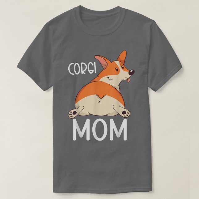 Camiseta Corgi Pembroke Lover Corgi Mãe (Frente do Design)