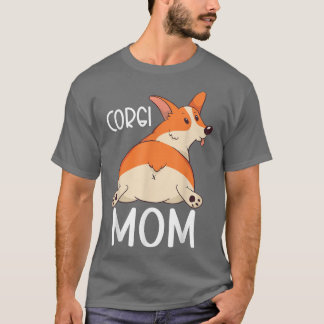 Camiseta Corgi Pembroke Lover Corgi Mãe