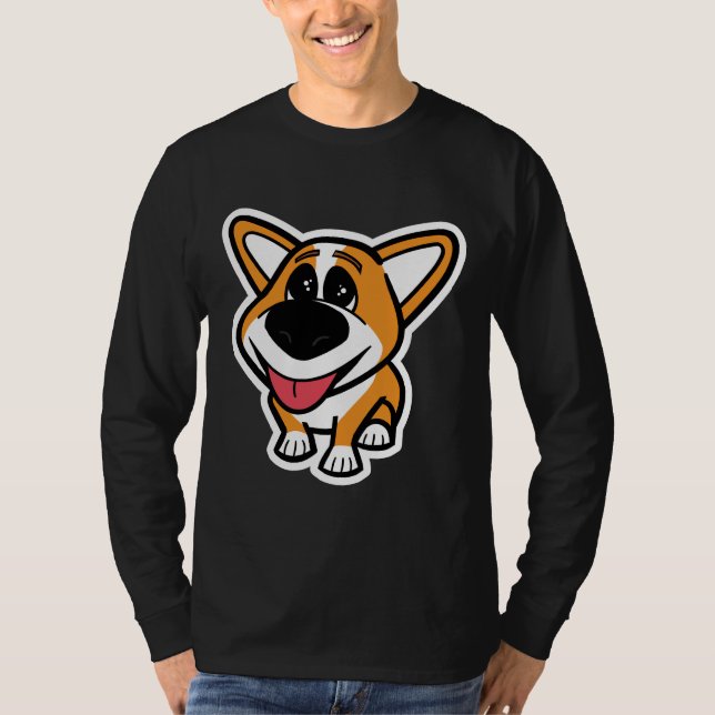 Camiseta Corgi Puppy Essential (Frente)