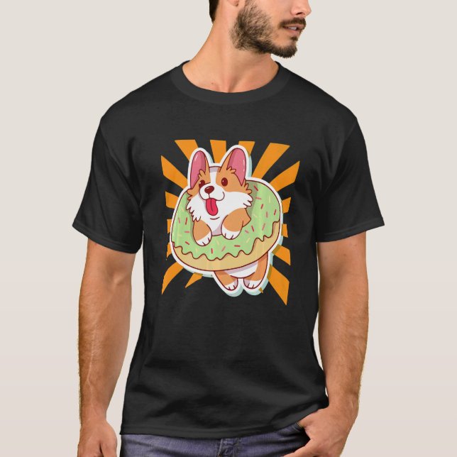 Camiseta Corgi Rosquinha (Frente)