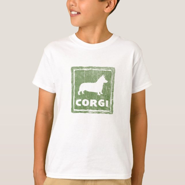 Camiseta Corgi Rústico (Frente)