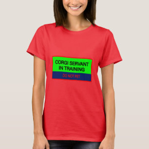 Camiseta Corgi Servant Red