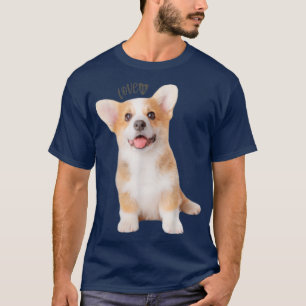 Camiseta Corgi Shirt Love Is Dog Mom Dad Tee Puppy Pet Wome