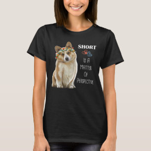 Camiseta Corgi Short É Uma Questão De Perspectiva Corgi