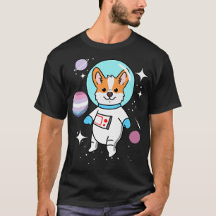 Camiseta Corgi Space Bigender Pride-621