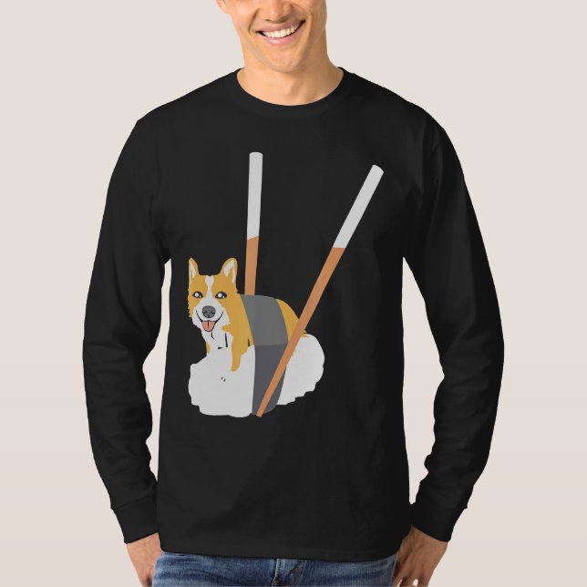 Camiseta Corgi Sushi Corgi Sushi (Frente)