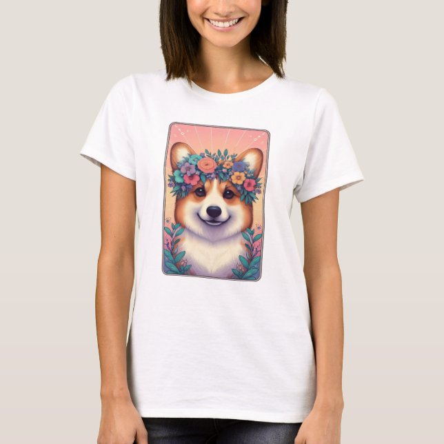 Camiseta Corgi Tarot T-Shirt (Frente)