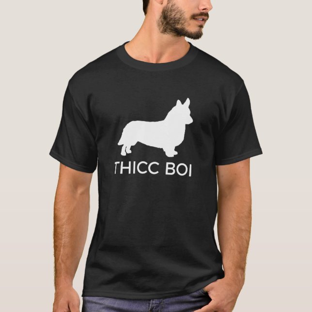 Camiseta Corgi Thicc Boi Corgi (Frente)