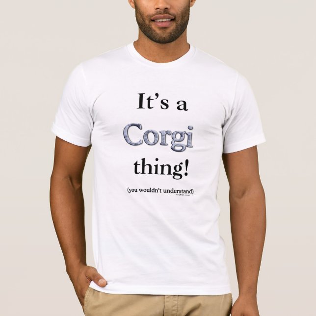 Camiseta Corgi Thing (Frente)
