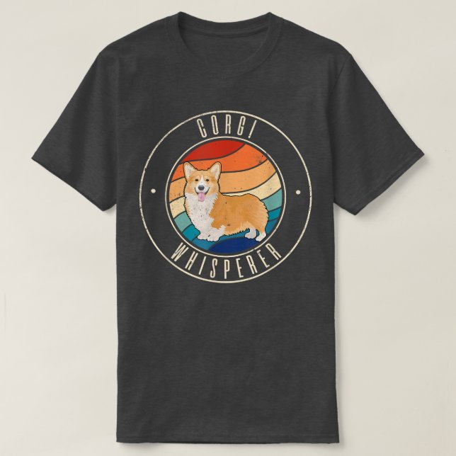 Camiseta Corgi Whisperer -642 (Frente do Design)