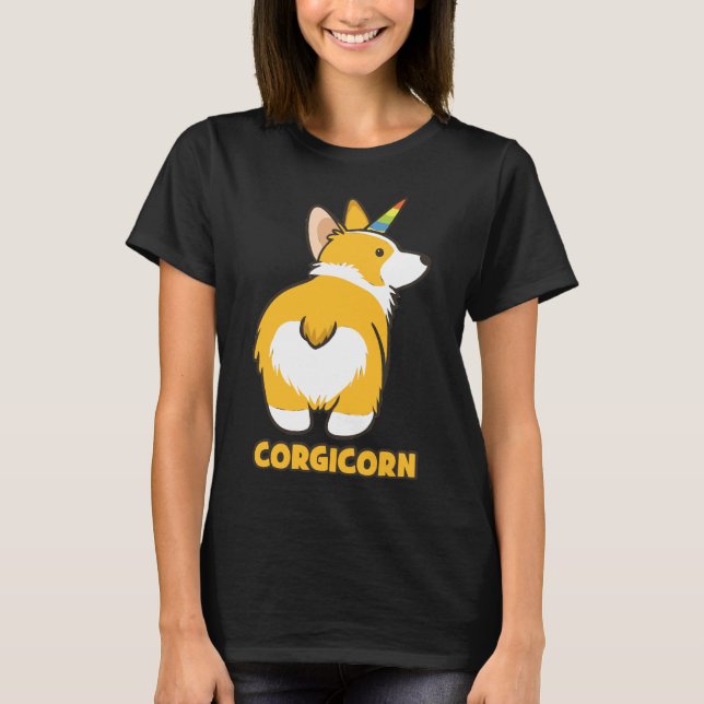 Camiseta Corgicorn Essential (Frente)