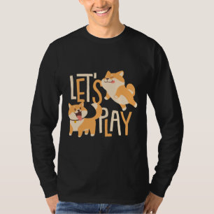 Camiseta Corgis Bonito Que Joga