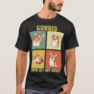 Camiseta Corgis Marcam Todas as Minhas Opções Corgi