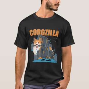 Camiseta Corgzilla Funny Pembroke Welsh Corgi Pet Dog Lover