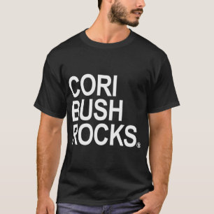 Camiseta Cori Bush CORI BUSH ROCKS - Punho BLM