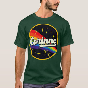 Camiseta Corinne Rainbow No Space Vintage Style