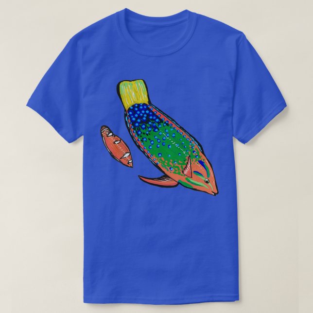 Camiseta Coris Wrasse (Frente do Design)