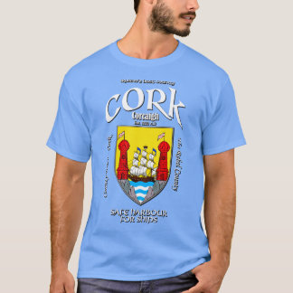 Camiseta Cork Ireland Irish Crest Casaco de Arms