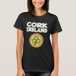 Camiseta Cork Irlanda Dia de São Patrício Cidade Histórica