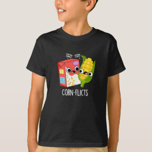 Camiseta Corn-Flict Funny Cornflake Corn Pun