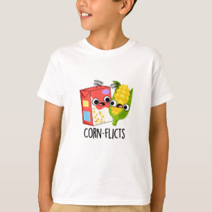 Camiseta Corn-Flict Funny Cornflake Corn Pun
