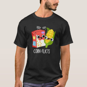 Camiseta Corn-Flict Funny Cornflake Corn Pun