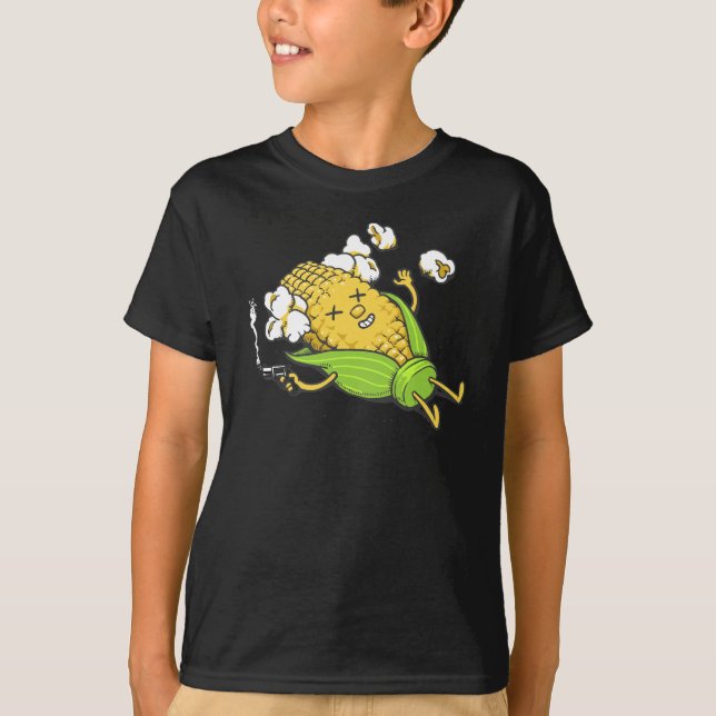 Camiseta Corn Suicida Cute Baby Boy Halloween 2023 (Frente)