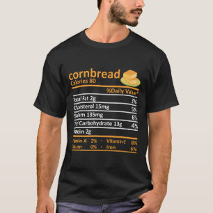 Camiseta Cornbird Nutrição Comida Ação de Graças Costume Ch