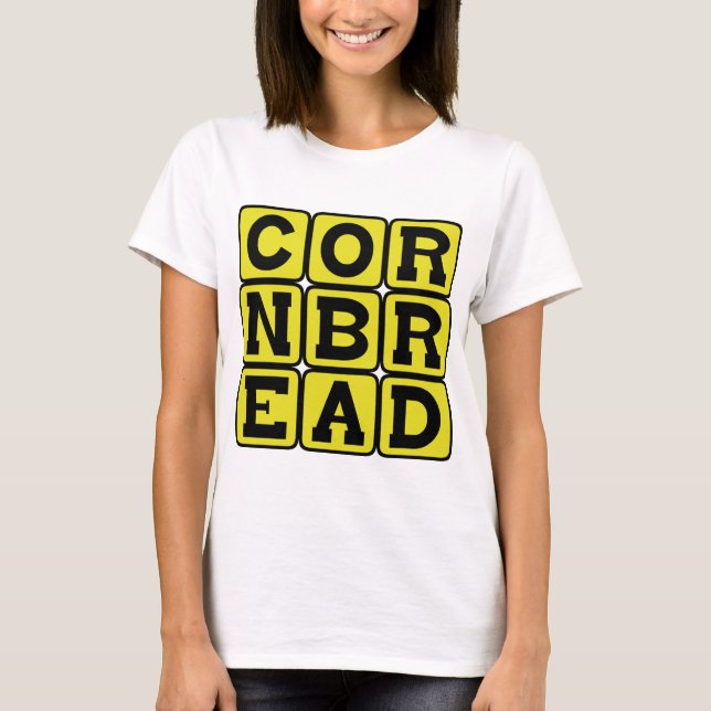 Camiseta Cornbread, Cornfood Bread (Frente)