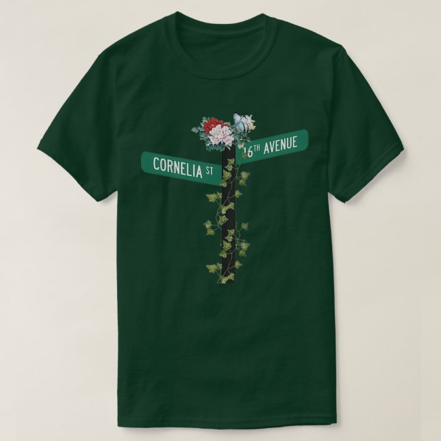 Camiseta Cornelia Street (Frente do Design)