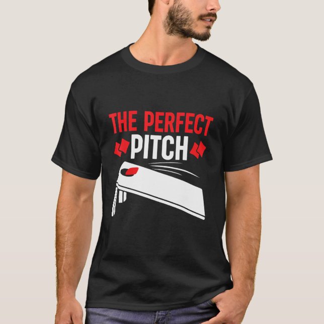 Camiseta Cornhole Apperal The Perfect Pitch Cornhole (Frente)