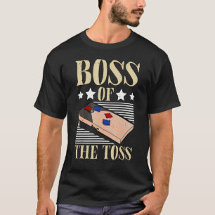 Camiseta Cornhole Corn Hole Boss do Toss