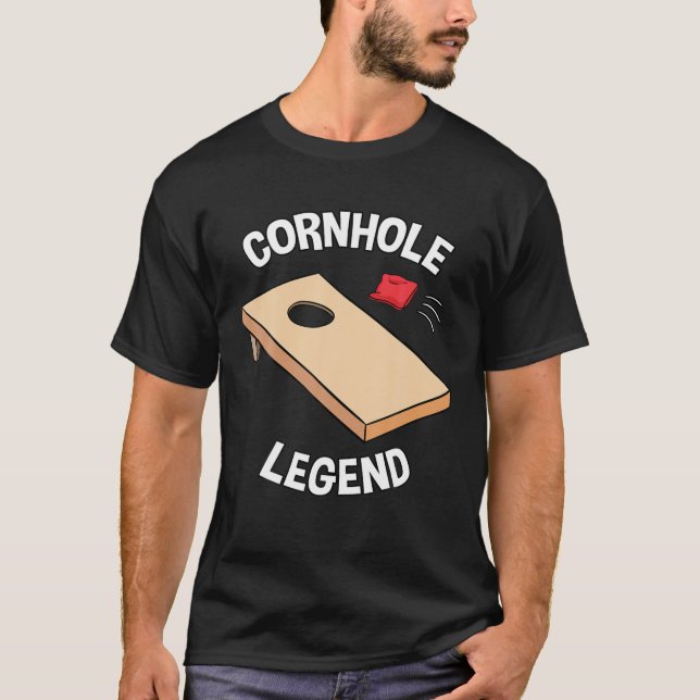 Camiseta Cornhole Doghouse Sack Players Laje Esporte C (Frente)