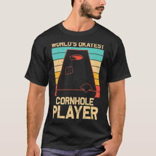 Camiseta Cornhole For Men Bean Bag Toss Jogadores De Jogo