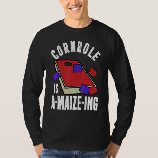 Camiseta Cornhole is A maize ing  Corn Hole