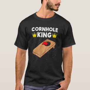 Camiseta Cornhole KIng Cornhole Equipe Bean Bag Cornhole