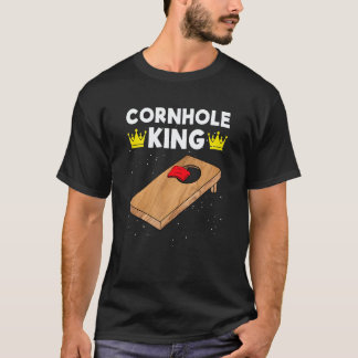 Camiseta Cornhole KIng Cornhole Team Bean Bag Cornhole