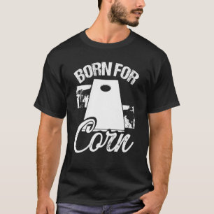 Camiseta Cornhole Player Cornhole Team Nascer para Corn Cor