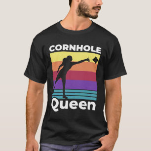 Camiseta Cornhole Queen Cornhole Cornhole Cornhole Champion